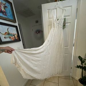 Beautiful white dress